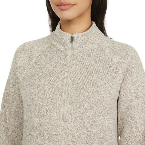 NWT Storm Pack Women's Quarter Zip Comfort Fit Active Cozy Fleece Sweatshirt - Picture 3 of 6